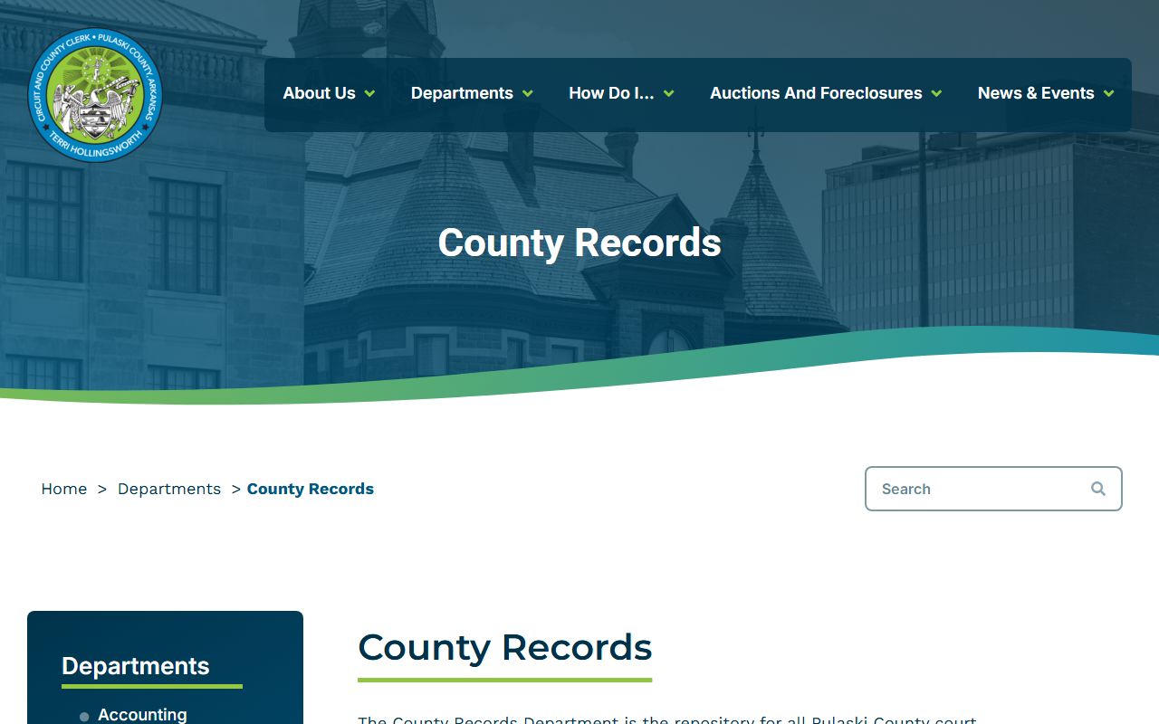 Little Rock Probate Court Records