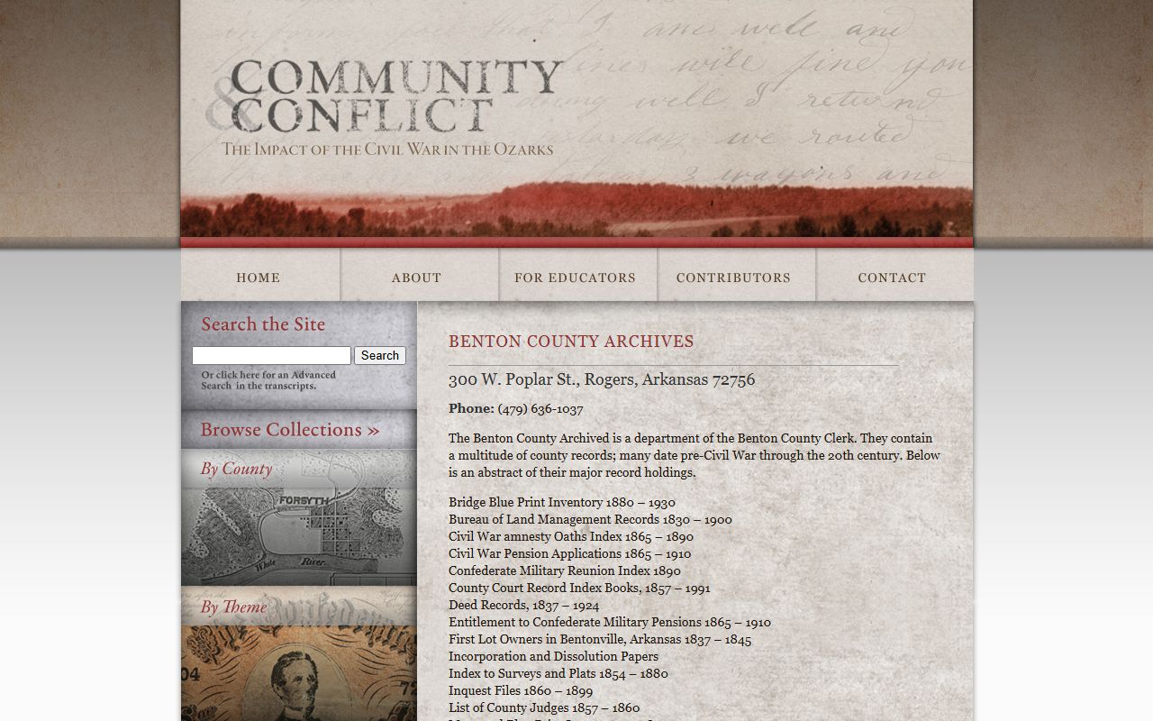Benton County Probate Court Records