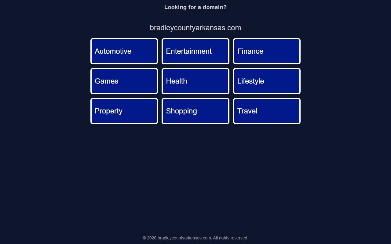 Bradley County Probate Court Records