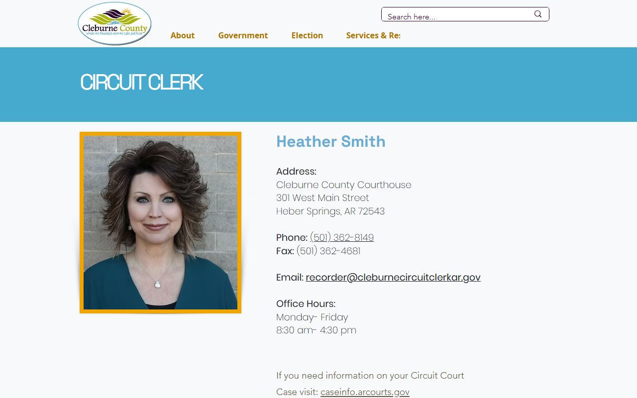 Cleburne County Probate Court Records