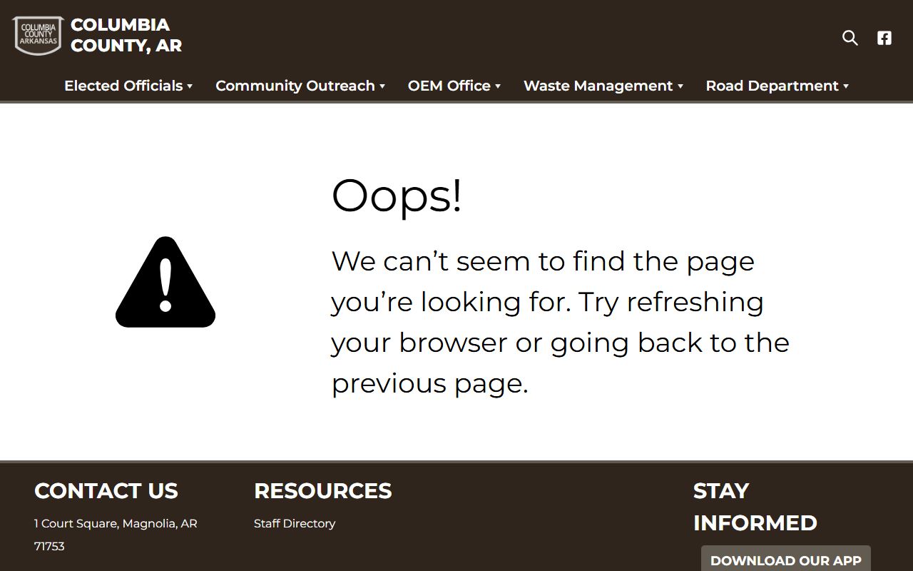 Columbia County probate records portal