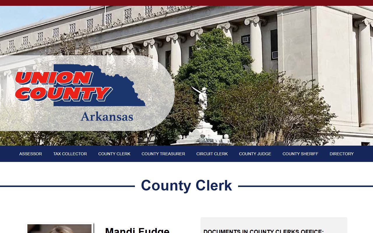 Union County Probate Court Records